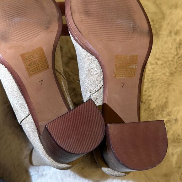 Madewell The Mira Side-Seam Ankle Boot In Leather Size 7 - Picture 8 of 10